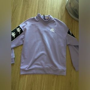 LIGHT PURPLE KAPPA SWEATSHIRT